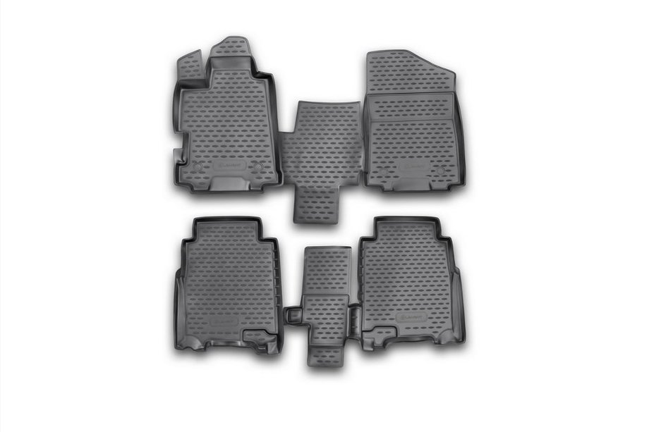 Honda FR-V 2004–2009 Rubberen vloermattenset voor interieur (4 stuks, Novline) Image