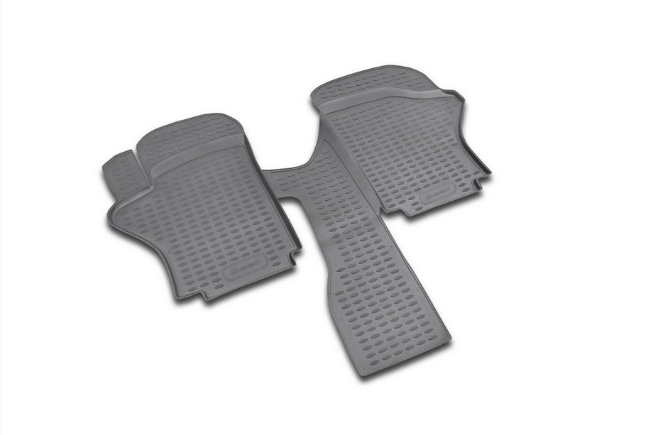 Hyundai H200, H1, Starex 1998–2007 Rubberen automatten voor interieur (2 stuks, Novline) Short Image