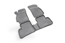 Hyundai Accent 2000–2006 Rubberen vloermattenset voor interieur (4 stuks, Novline) foto 1