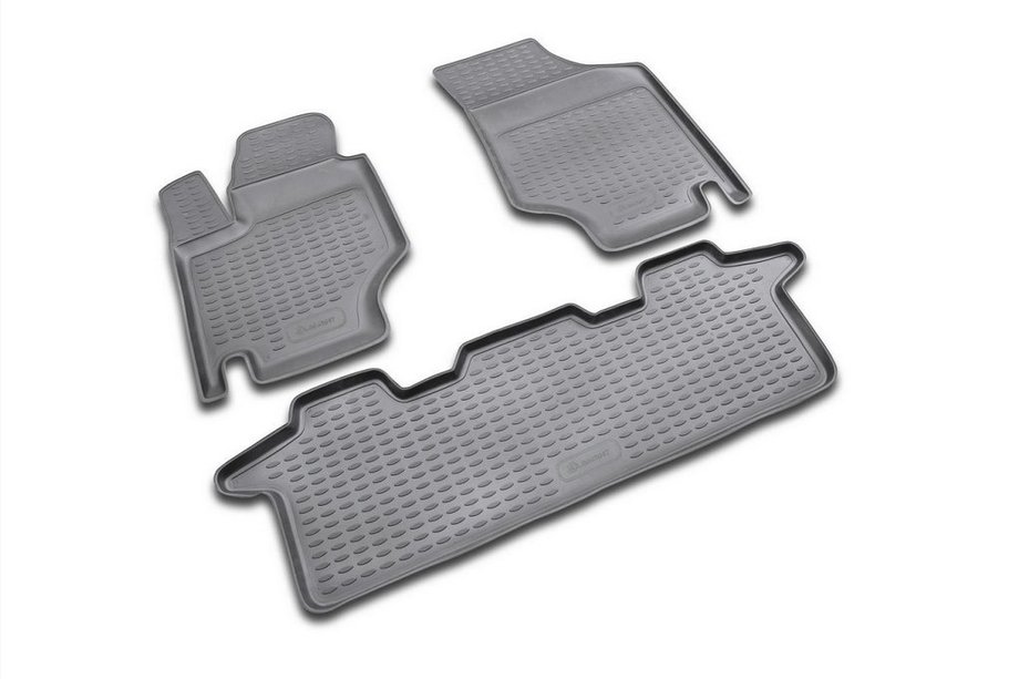 Hyundai Trajet 2000–2007 Rubberen vloermatten interieur (5 stuks, Novline) automaat Image