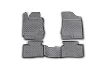 Hyundai I-30 2007–2011 Rubberen vloermattenset voor interieur (4 stuks, Novline) foto 1