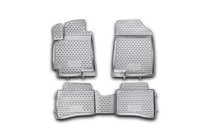 Hyundai Accent 2011–2017 Rubberen vloermatten voor het interieur (4 stuks, Novline) HB foto 1