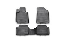 Hyundai Veloster 2011–2017 Rubberen vloermattenset voor interieur (4 stuks, Novline) foto 1