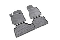 Kia Sportage 2004–2010 Rubberen vloermattenset voor interieur (4 stuks, Novline) foto 1