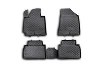 Kia Sportage 2010–2015 Rubberen vloermattenset voor interieur (4 stuks, Novline) foto 1