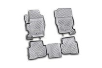 Land Rover Discovery IV 2009–2017 Rubberen vloermattenset voor interieur (4 stuks, Novline) foto 1