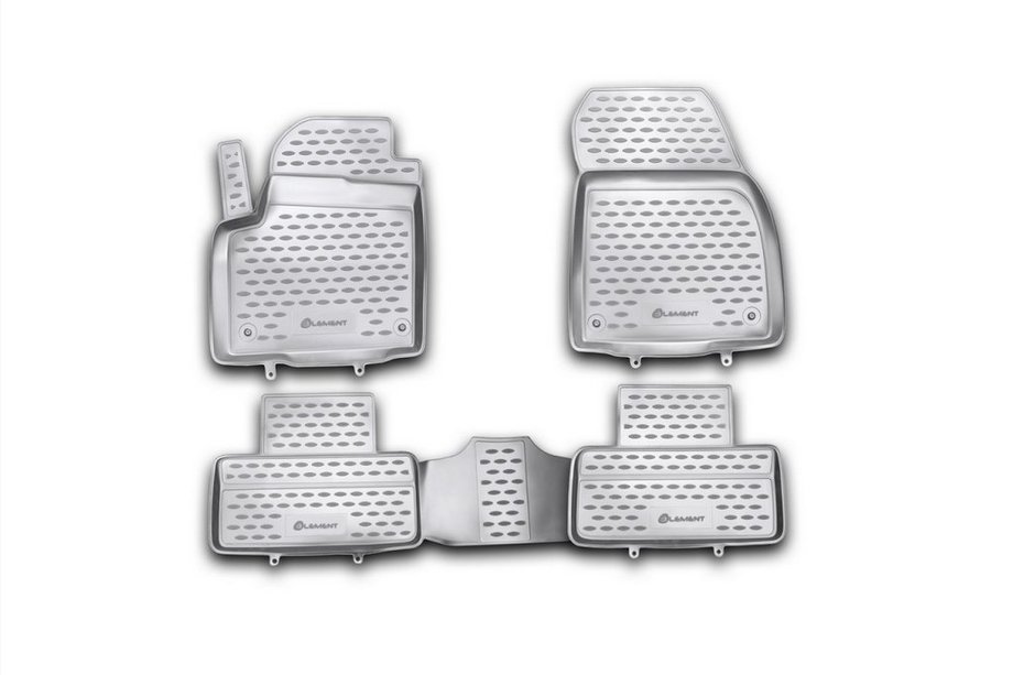 Range Rover Evoque 2012–2018 Rubberen vloermattenset voor interieur (4 stuks, Novline) Image