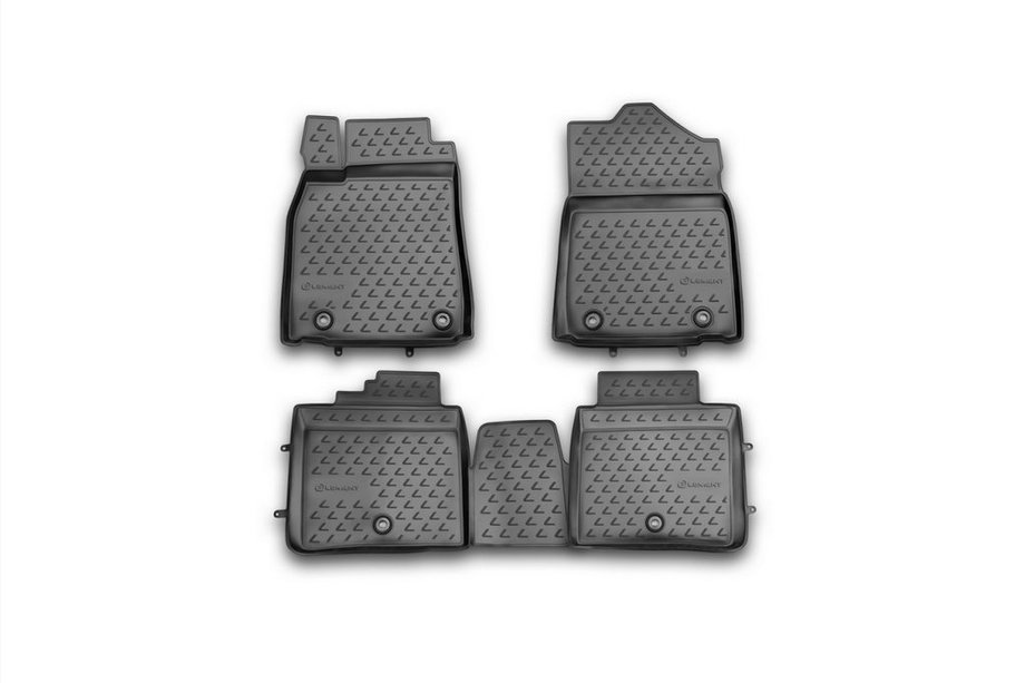 Lexus ES 2012–2018 Rubberen vloermattenset voor interieur (4 stuks, Novline) Image
