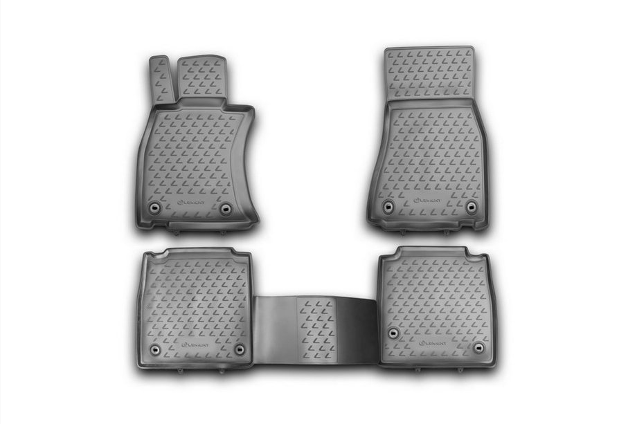 Lexus LS 2007–2017 (2012↗) Rubberen automatten voor interieur (4 stuks, Novline) LS 460 L Image