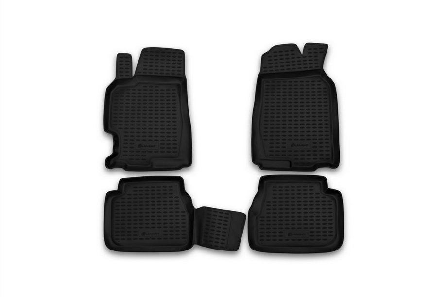 Mazda 6 2003–2008 Rubberen vloermattenset voor interieur (4 stuks, Novline) Foto 1