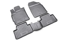 Mazda CX-7 2006–2012 (2007↗) Rubberen vloermatten voor interieur (4 stuks, Novline) foto 1