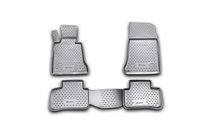 Mercedes GLK-klasse X204 2008–2015 Rubberen vloermattenset voor interieur (4 stuks, Novline) foto 1