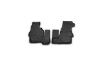 Mercedes Sprinter W906 2006–2018 (2013↗) Rubberen vloermatten voor interieur (2 stuks, Novline) Classic foto 1