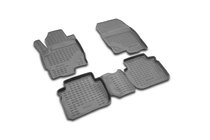 Mitsubishi Colt 2004–2012 (2003↗) Rubberen automatten voor interieur (4 stuks, Novline) 5D foto 1