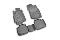 Mitsubishi Lancer 9 2004–2008 Rubberen vloermatten voor interieur (4 stuks, Novline) Classic foto 1