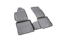 Mitsubishi Outlander 2001–2006 Rubberen vloermattenset voor interieur (4 stuks, Novline) foto 1