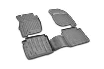 Mitsubishi Galant 2003–2012 Rubberen vloermattenset voor interieur (4 stuks, Novline) foto 1