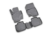 Mitsubishi Colt 2004–2012 (2009↗) Rubberen vloermatten voor het interieur (4 stuks, Novline) 5D foto 1
