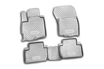 Mitsubishi Outlander 2006–2012 (2010↗) Rubberen vloermatten voor het interieur (4 stuks, Novline) XL foto 1