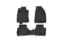 Nissan Tiida 2004–2011 Rubberen vloermatten voor het interieur (4 stuks, Novline) Variant 1 foto 1
