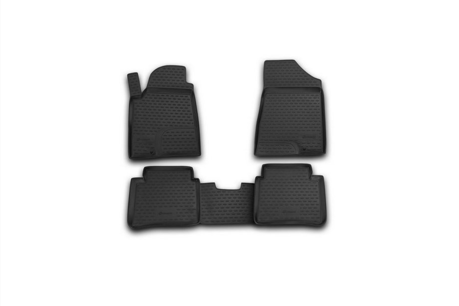 Nissan Teana 2008–2013 Rubberen vloermattenset voor interieur (4 stuks, Novline) Image