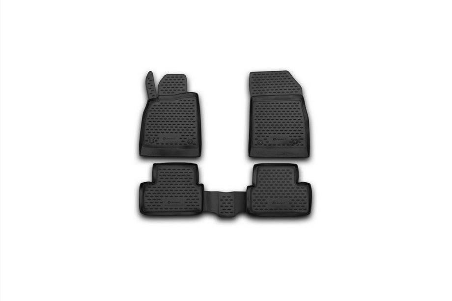 Opel Astra J 2009–2015 Rubberen vloermatten voor het interieur (4 stuks, Novline) 5D Foto 1