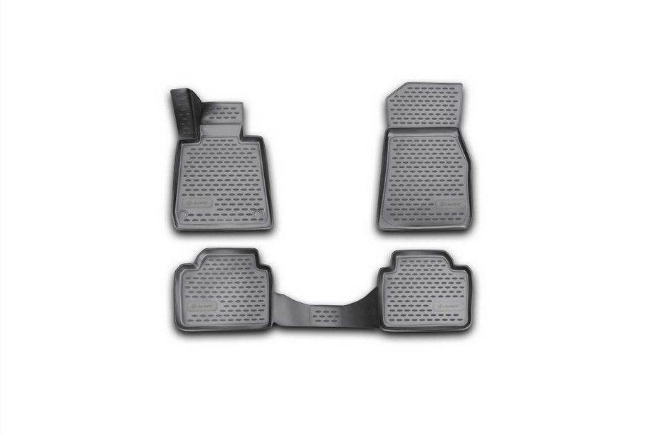 BMW 3 Serie F30/F31 2012–2019 3D rubberen automatten voor interieur (4 stuks, Novline) Foto 1