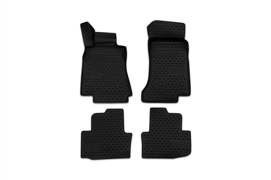 Cadillac ATS 2012–2019 3D rubberen automatten voor interieur (4 stuks, Novline) Image