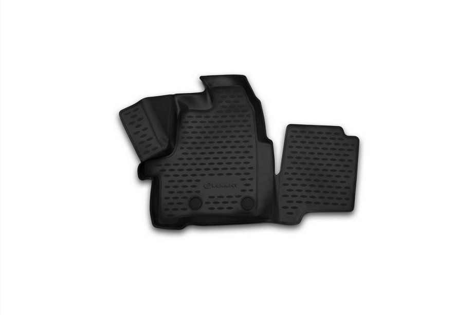 Ford Transit 2014– 3D rubberen vloermat voor het interieur (Novline) (1+2 stoelen) passagierszijde Foto 1