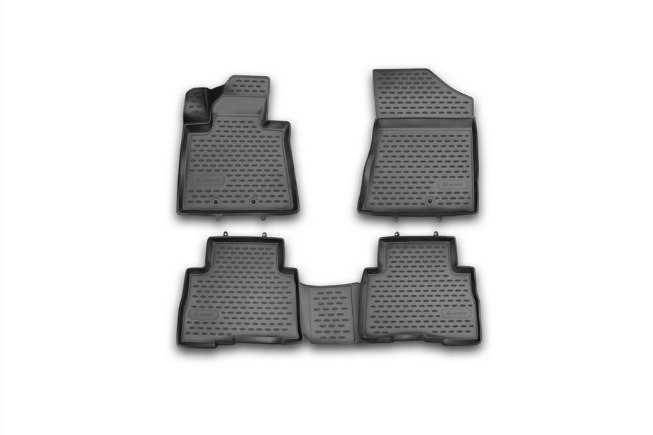Kia Sorento II XM 2009–2014 3D rubberen automatten voor interieur (4 stuks, Novline) Image