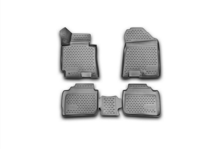 Kia Cerato 3 2013–2018 3D rubberen automatten voor interieur (4 stuks, Novline) Foto 1