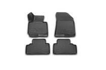 Kia Carens 2012– 3D rubberen automatten voor interieur (4 stuks, Novline) foto 1
