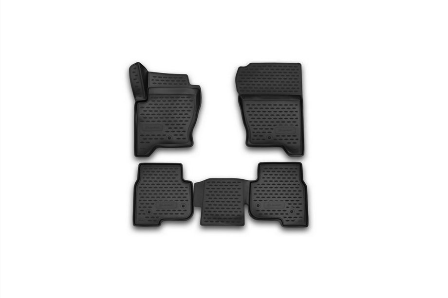 Land Rover Discovery IV 2009–2017 3D rubberen automatten voor interieur (4 stuks, Novline) Image