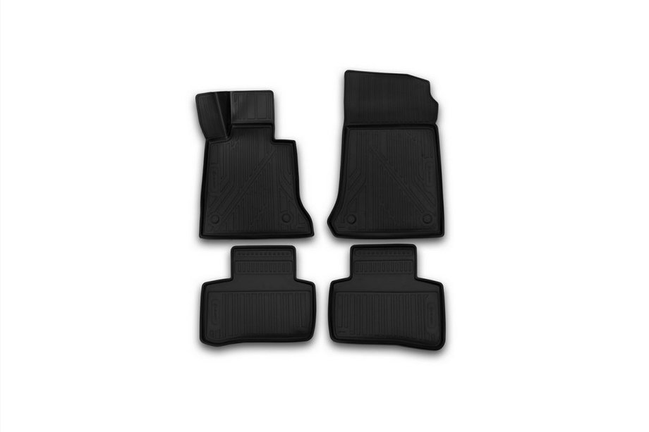 Mercedes GLK-klasse X204 2008–2015 3D rubberen automatten voor interieur (4 stuks, Novline) Image