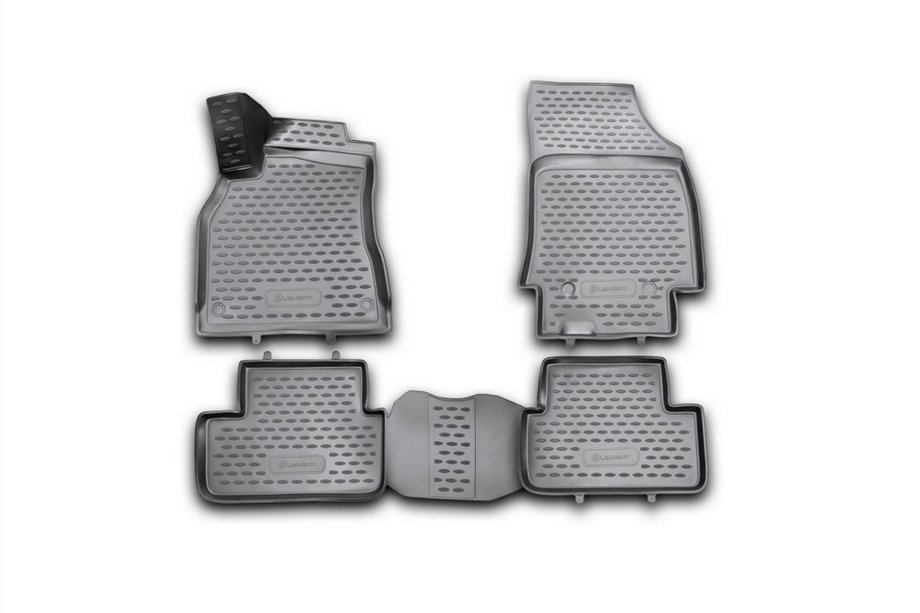 Renault Fluence 2009–2016 3D rubberen automatten voor interieur (4 stuks, Novline) Image