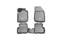 Renault Duster 2008–2017 (2011-2015) 3D rubberen vloermattenset voor het interieur (4 stuks, Novline) 2WD foto 1