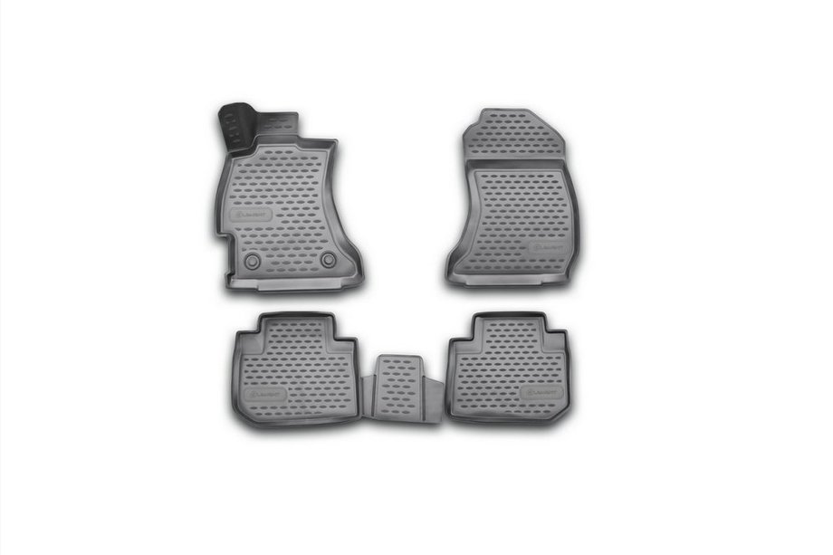 Subaru Forester 2013–2018 3D rubberen automatten voor interieur (4 stuks, Novline) Image