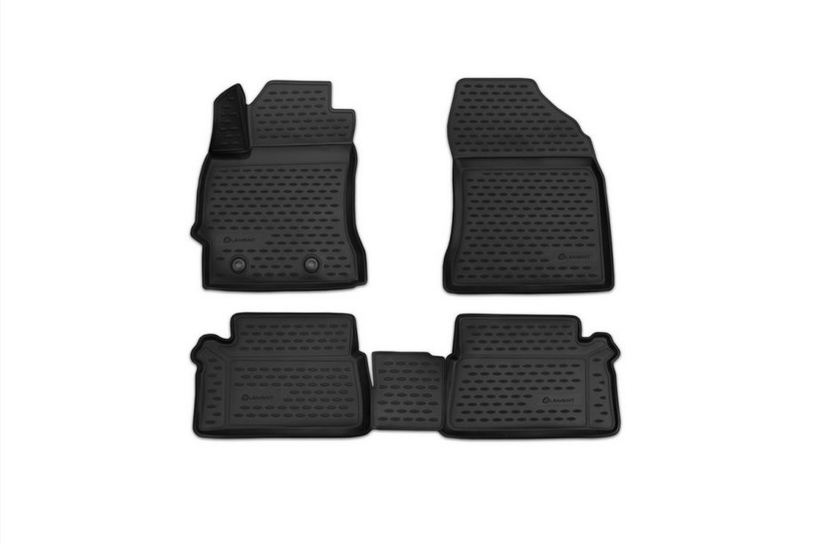 Toyota Auris 2012–2018 3D rubberen automatten voor interieur (4 stuks, Novline) Image
