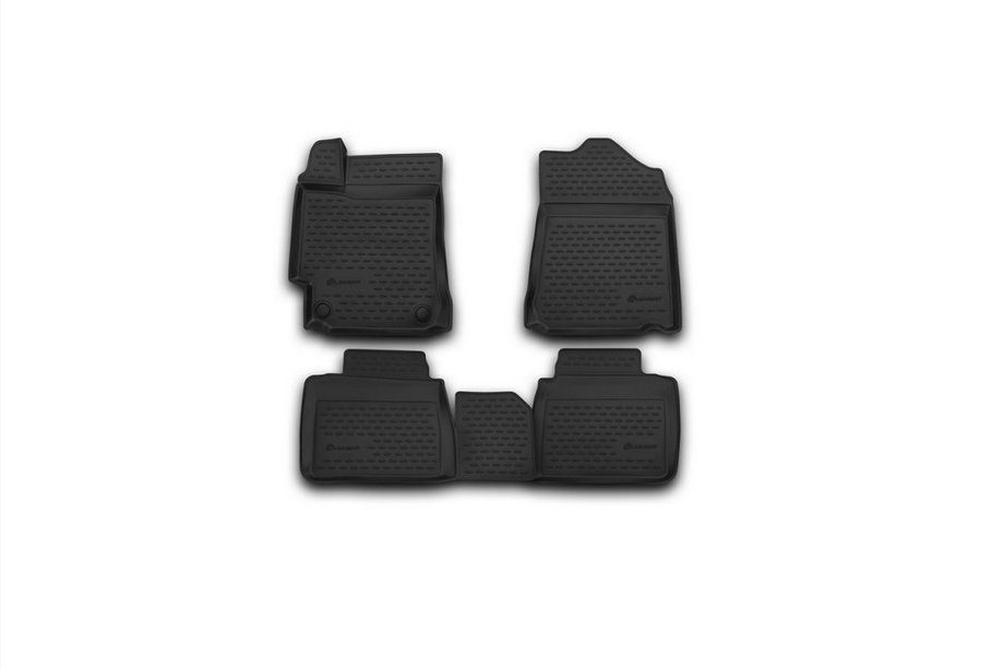 Toyota Camry 2011–2017 (2014↗) 3D rubber automatten voor het interieur (4 stuks, Novline) Image