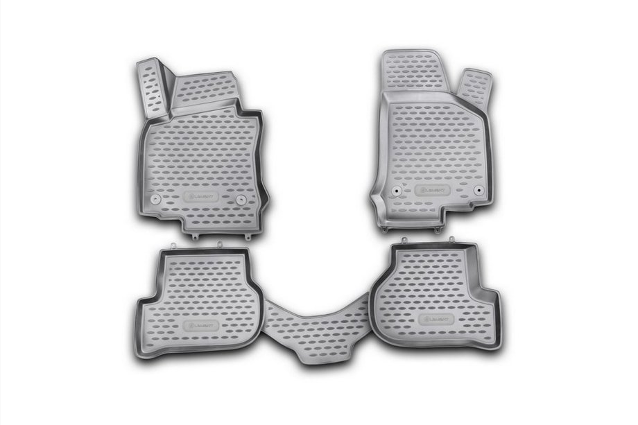 Volkswagen Golf 6 2008–2014 3D rubberen automatten voor interieur (4 stuks, Novline) Image