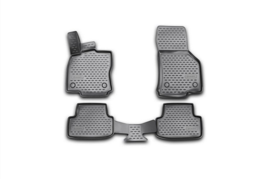 Volkswagen Golf 7/E-Golf 2012–2020 3D rubberen automatten voor interieur (4 stuks, Novline) Image
