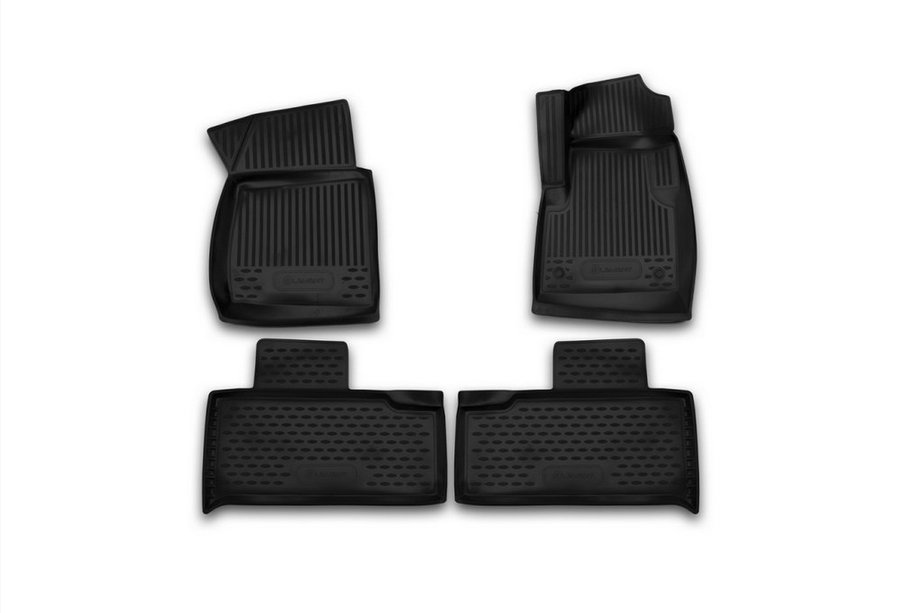 UAZ 3151 1985–2003 3D rubberen automatten voor interieur (3 stuks, Novline) Patriot Limited 2005-2014 Foto 1