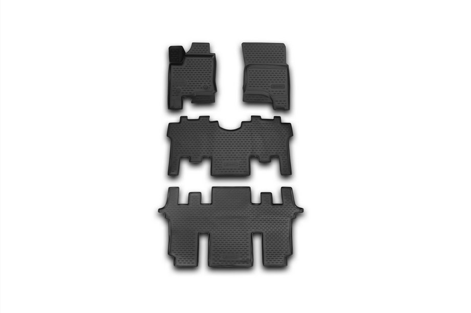 Ssang Yong Stavic 2012–2019 3D rubberen automatten voor interieur (4 stuks, Novline) Image