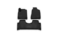 SsangYong Action 2005–2018 (2013↗) 3D rubberen automatten voor het interieur (3 stuks, Novline) foto 1