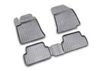 Renault Laguna 2001–2007 Rubberen vloermattenset voor interieur (4 stuks, Novline) foto 1