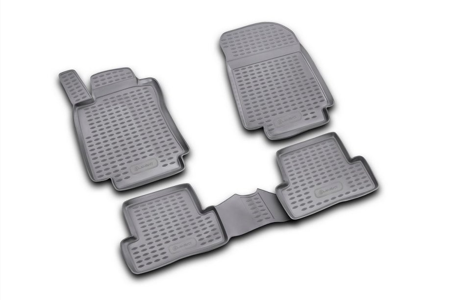 Renault Clio III 2005–2012 Rubberen vloermattenset voor interieur (4 stuks, Novline) Image