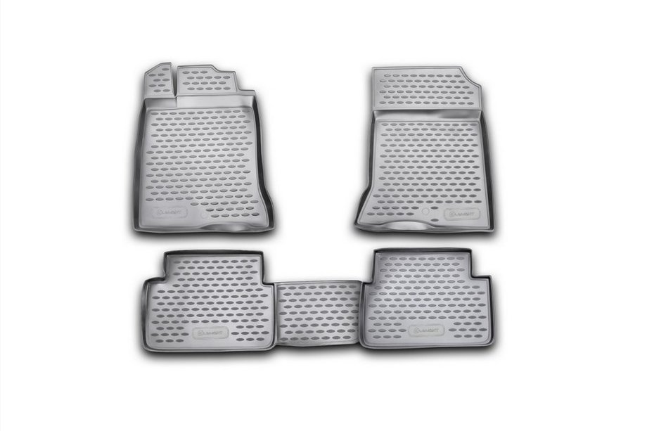 Renault Laguna 2007–2015 Rubberen vloermattenset voor interieur (4 stuks, Novline) Image
