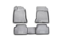 Renault Laguna 2007–2015 Rubberen vloermattenset voor interieur (4 stuks, Novline) foto 1