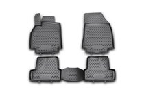 Renault Megane III 2009–2016 Rubberen vloermattenset voor interieur (4 stuks, Novline) foto 1