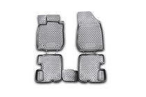 Renault Sandero 2007–2013 Rubberen vloermattenset voor interieur (4 stuks, Novline) foto 1